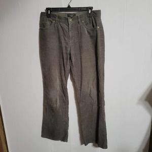Talbots Petites Corduroy Gray Pants 6P